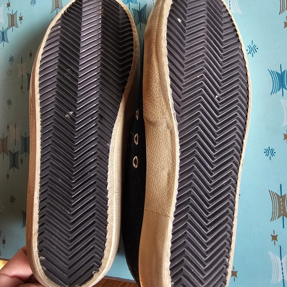 Golden Goose Navy and Gold Sneakers E - Picture 3 of 15